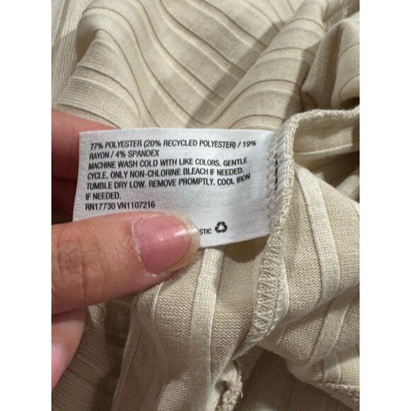 The Nines By Hatch Long Sleeve Turtleneck Ribbed Maternity Dress Size XXL - Picture 7 of 10